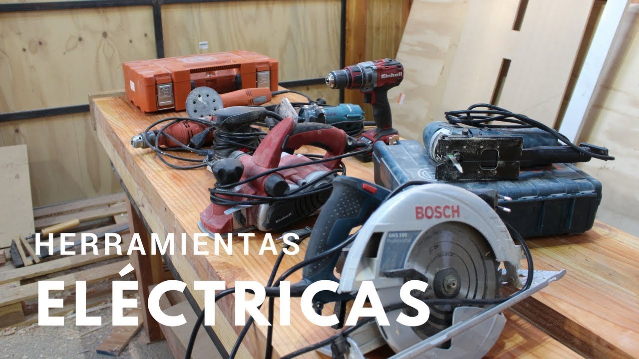 herramientas de carpinteria electricas